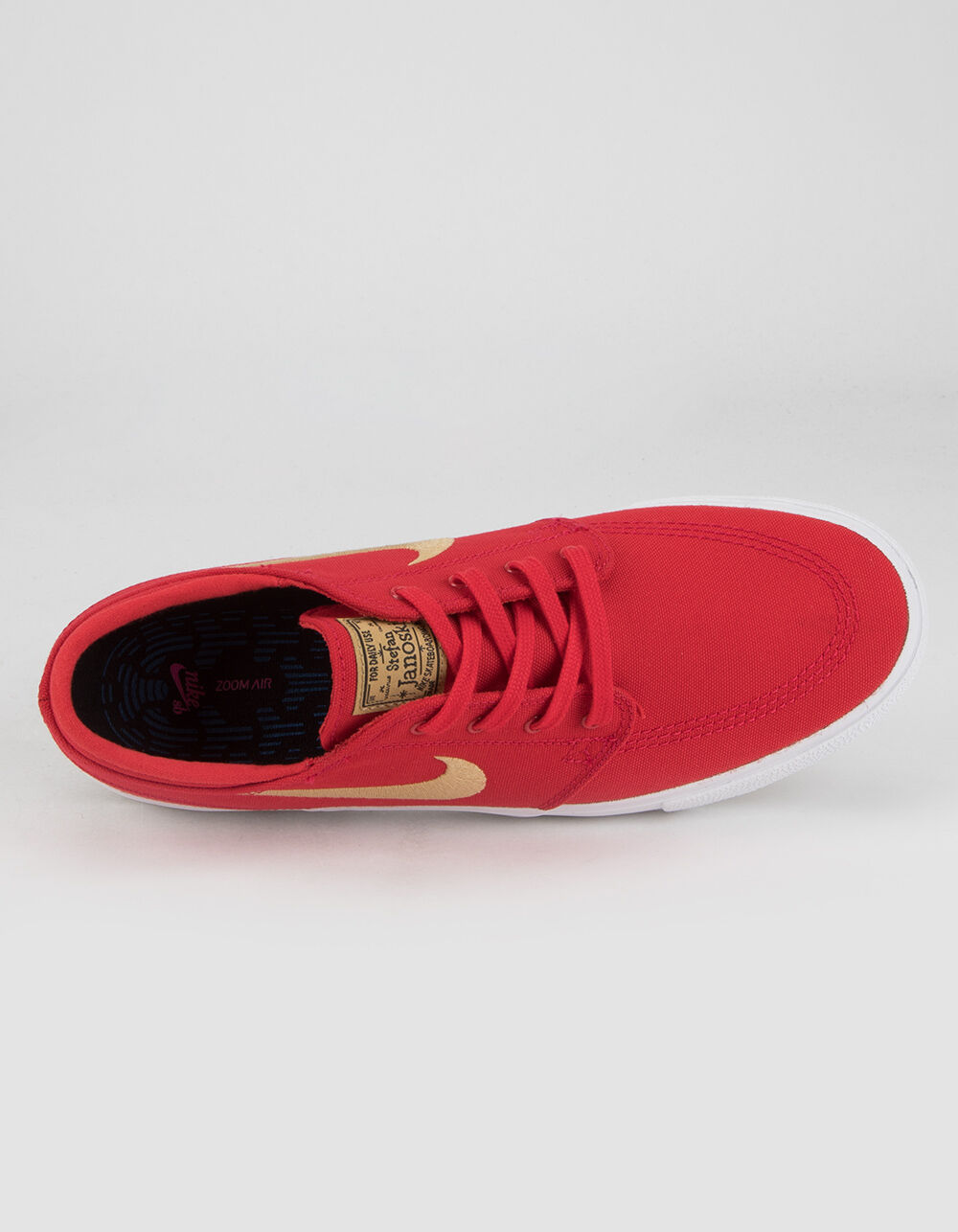 reinado pavo Ser NIKE SB Zoom Stefan Janoski Canvas RM Red & Gold Shoes - RED/GOLD | Tillys