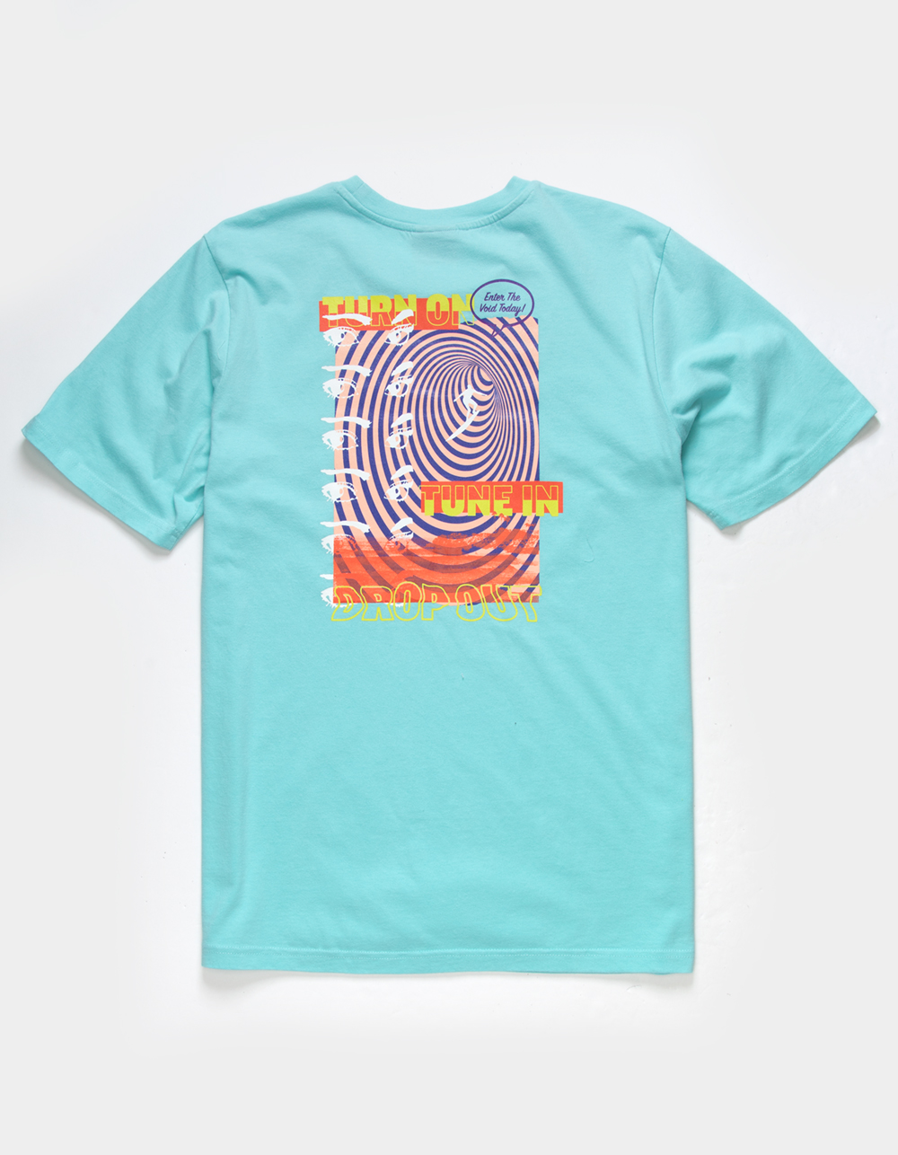 CONEY ISLAND PICNIC Party Wave Mens Tee - TEAL BLUE | Tillys