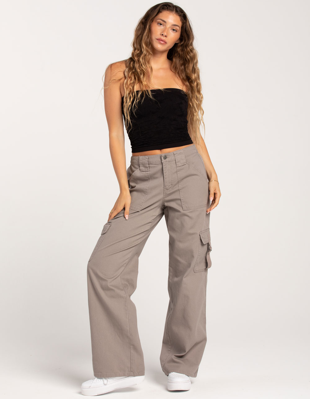 Womens Essential stretch taped cargo pant