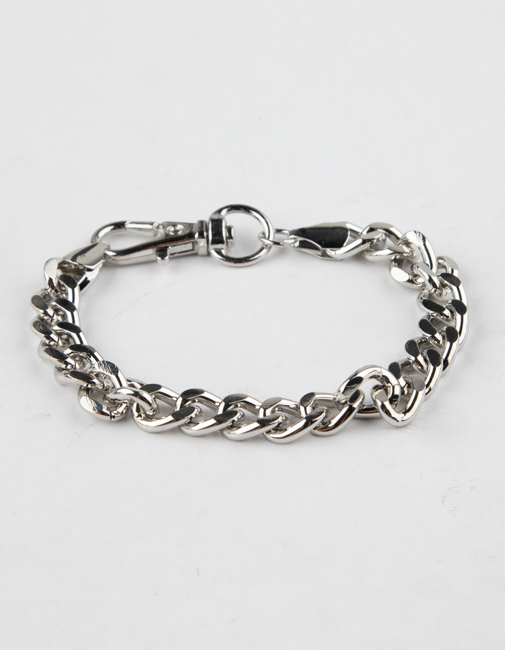 BLUE CROWN Chain Silver Bracelet - SILVER | Tillys