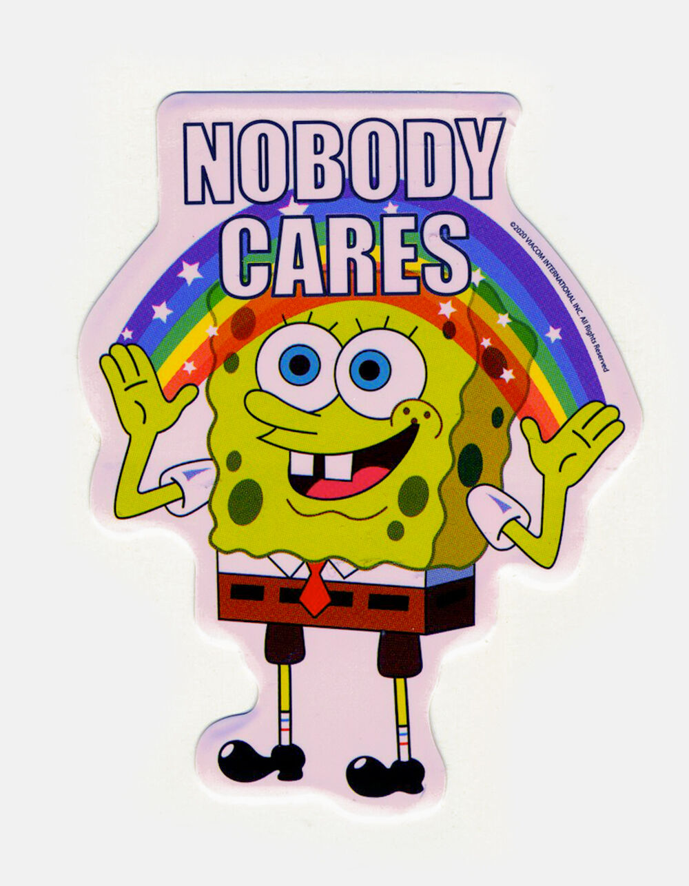 spongebob guess what nobody cares