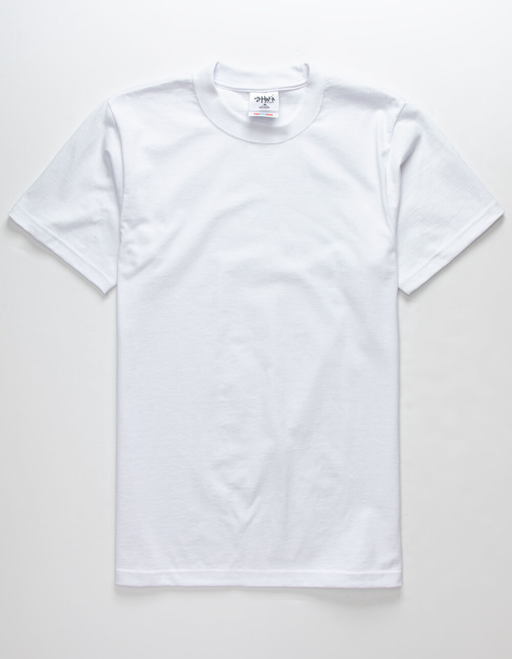 Shaka Wear Designer Garment Dye White Heavyweight T-Shirt