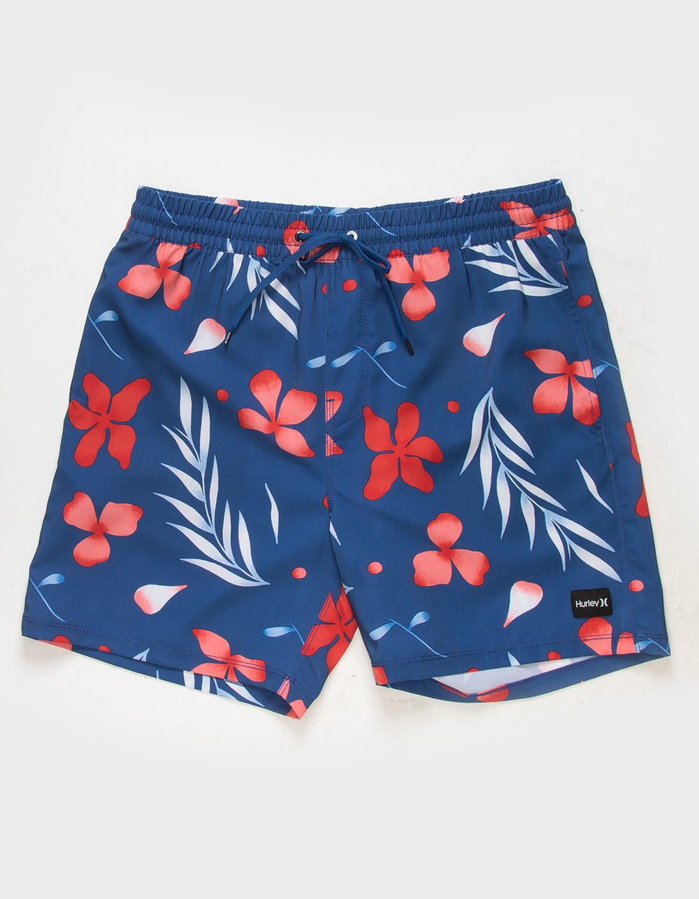 HURLEY Cannonball Mens 17'' Volley Shorts - RED/WHT/BLUE | Tillys