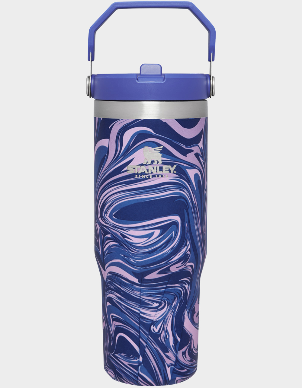 Stanley Stainless Steel 30oz Tumbler Flipstraw Leakproof Vacuum Insulated  Water Bottle Lapis Blue Pool Blue Lapis Swirl Charcoal Gray Cream 