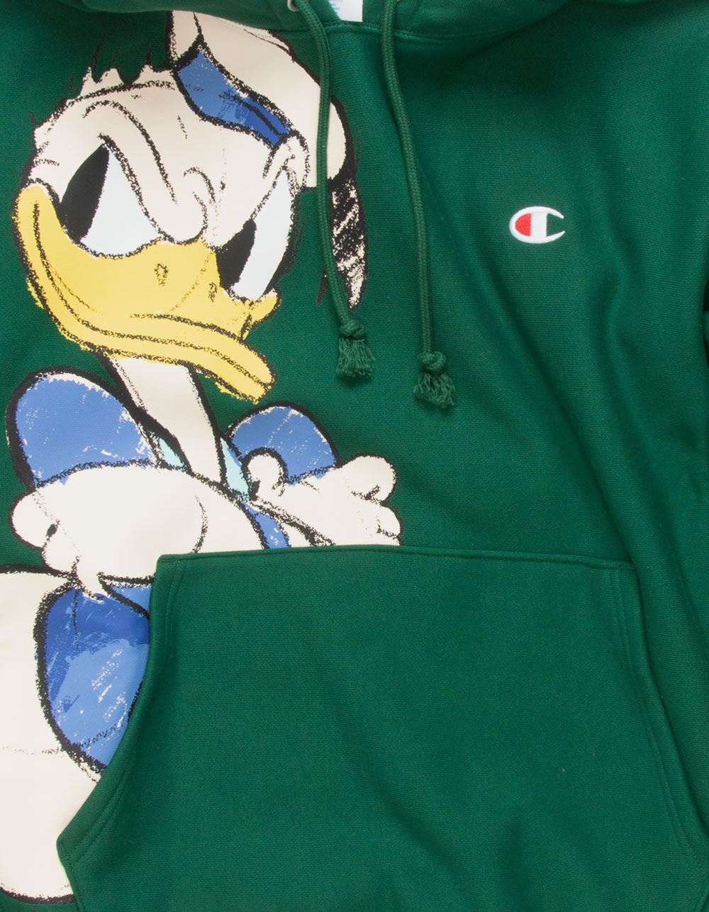 CHAMPION x Disney Donald Duck Mens Hoodie - GREEN | Tillys