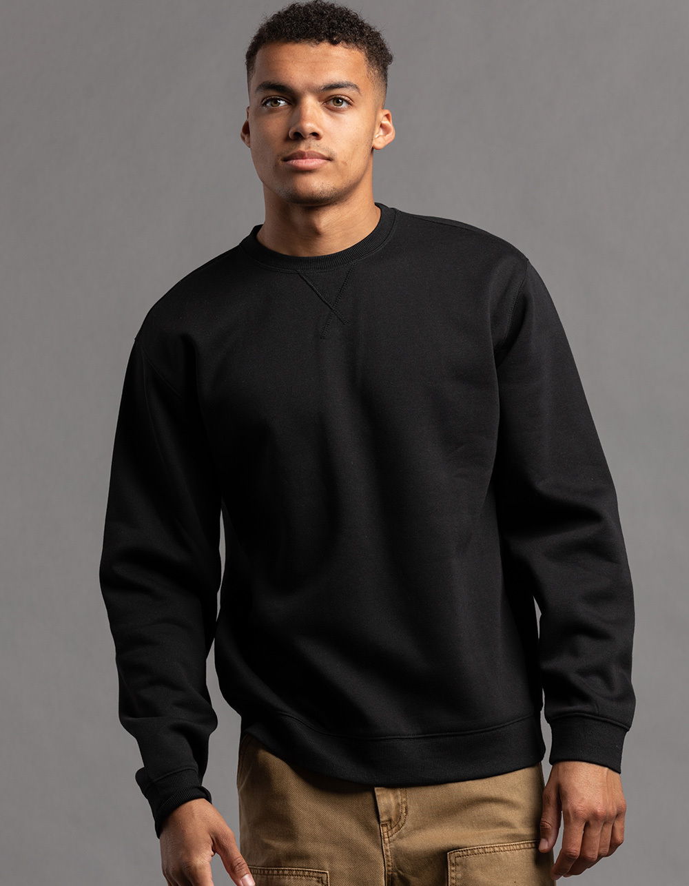 Men's Crewneck Fleece Sweater