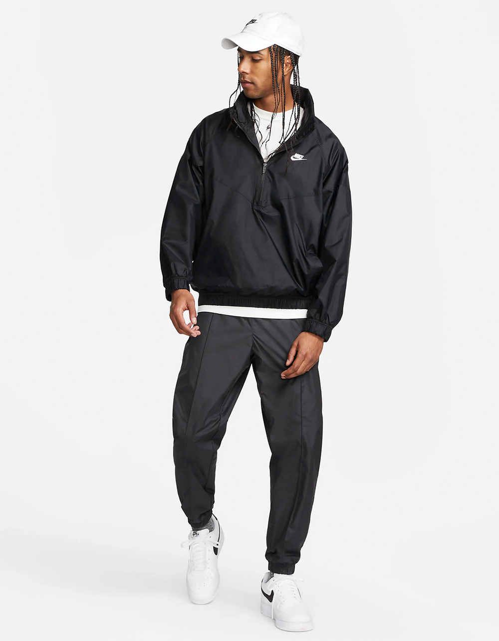 NIKE Sportswear Windrunner Anorak Mens Jacket - BLACK