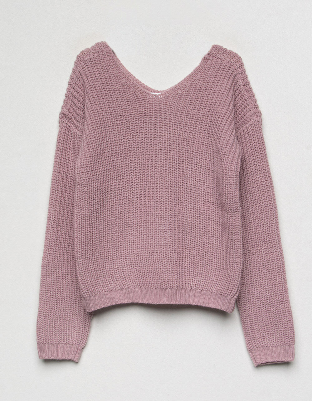 WHITE FAWN Knot Purple Girls Sweater - PURPLE | Tillys