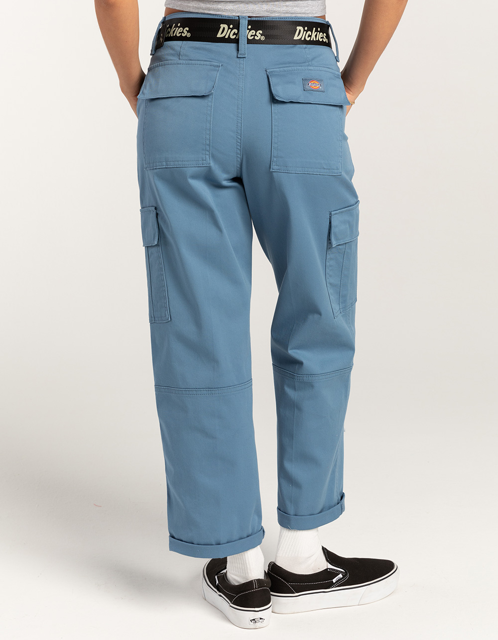 Dickies Roll Cuff Womens Cargo Pants - ShopStyle