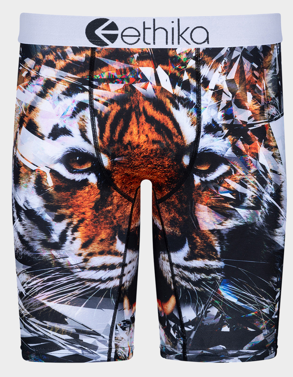 ETHIKA THE STAPLE FIT BLACK TIGER FACE MEN UNDERWEAR NO RISE BOXER SHORTS  BRIEFS - Fearless Apparel