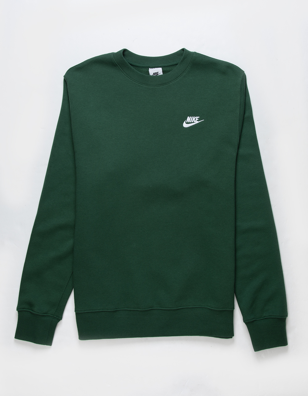 NIKE Sportswear Club Fleece Mens Crewneck Sweatshirt - PINE | Tillys