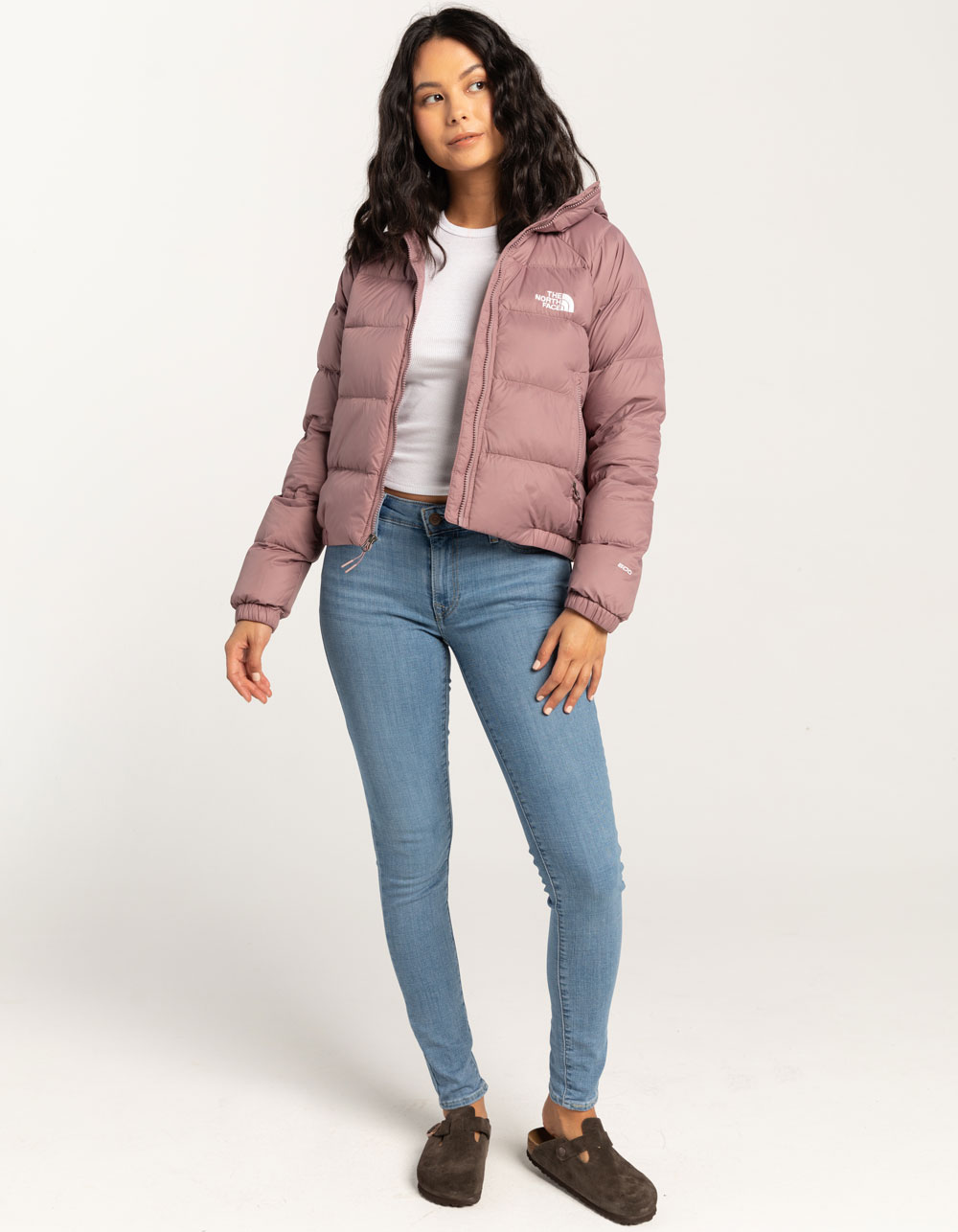THE NORTH FACE Womens Hydrenalite™ Down Hooded Jacket - FAWN | Tillys