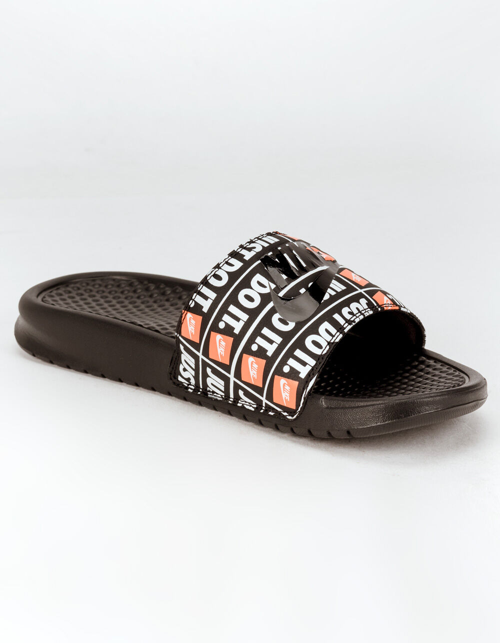 NIKE Benassi JDI Slide Sandals - BLACK COMBO | Tillys