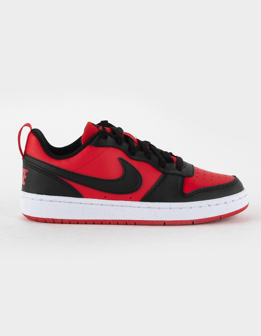 NIKE Court - RED/BLK Recraft Low Tillys | Kids Shoes Borough
