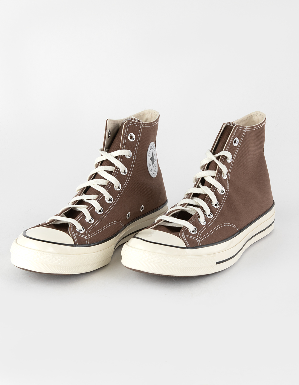 Converse Chuck Taylor All Star Mens Size 8 ,W 10 Brown Leather High Top  Sneakers