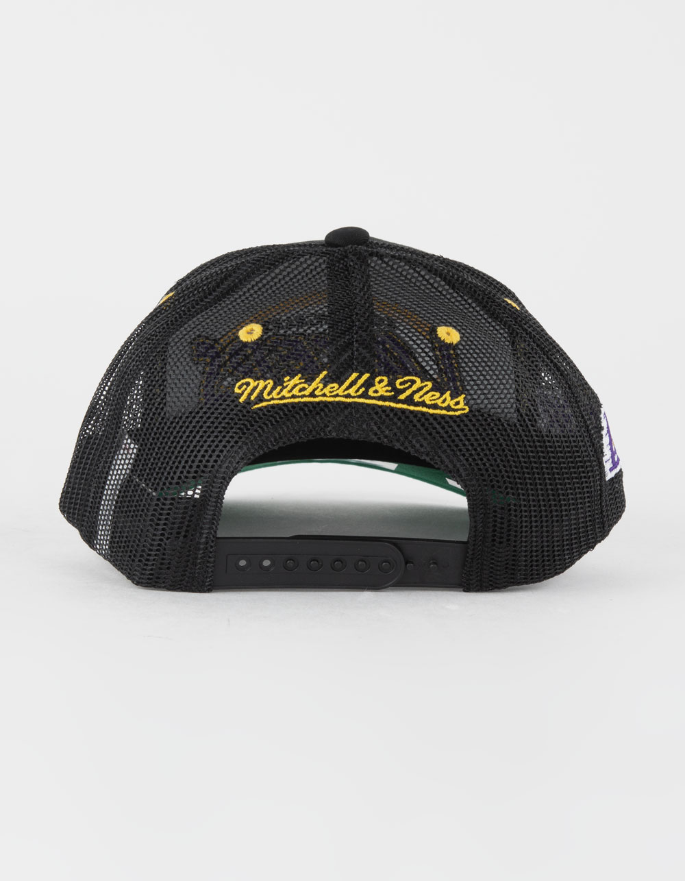 Mitchell & Ness x NBA Lakers Now Big Face Black Snapback Hat