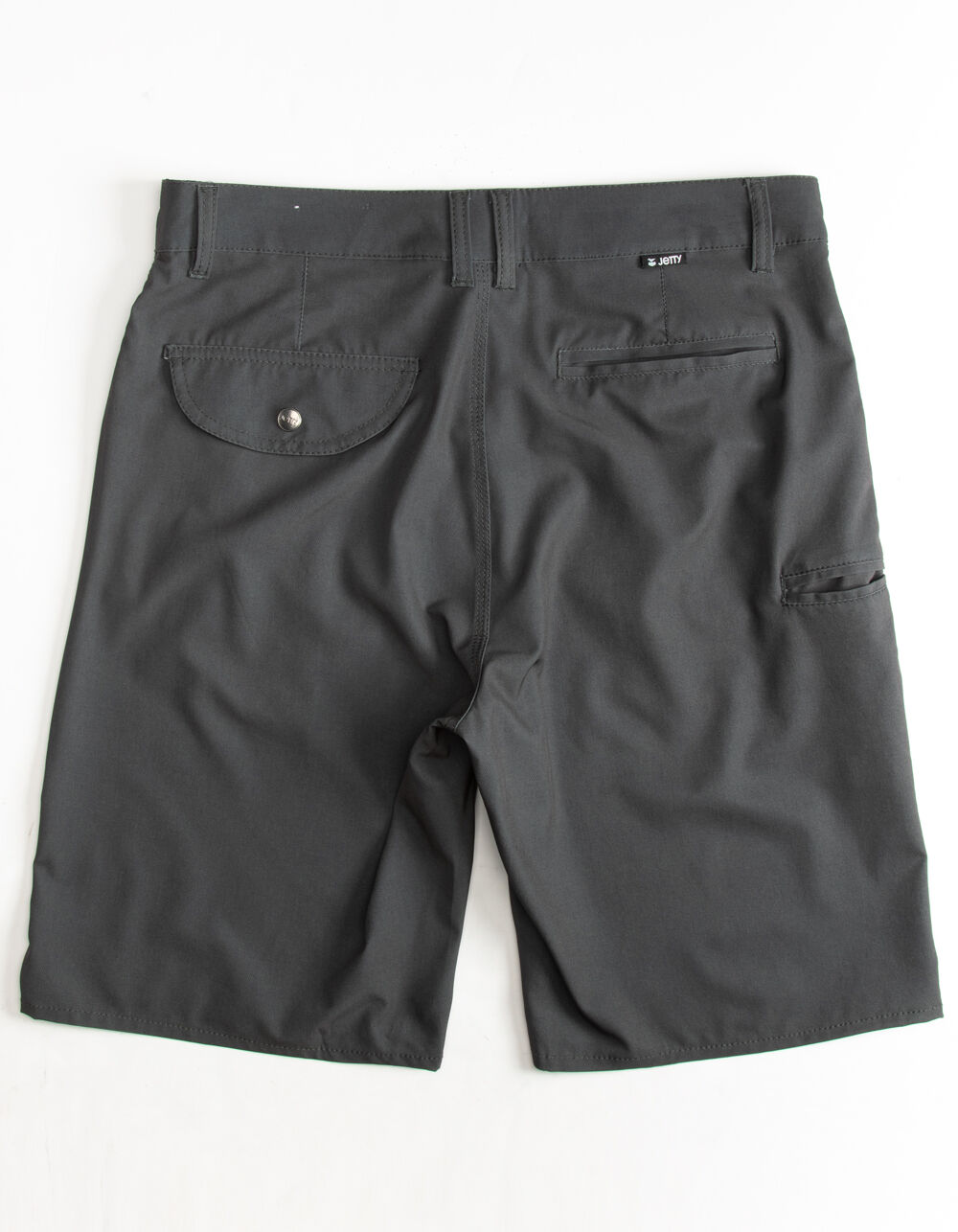JETTY Polywog Mens Charcoal Hybrid Shorts - CHARCOAL | Tillys