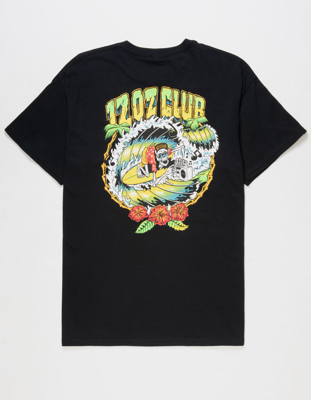 12OZ CLUB Slim Surf Mens Tee - BLACK | Tillys