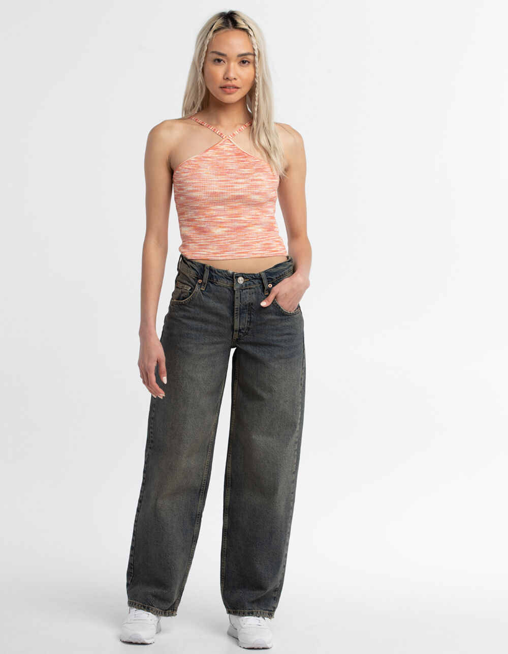BDG Urban Outfitters Low Rise Womens Harri Jeans - Dark Wash | Tillys