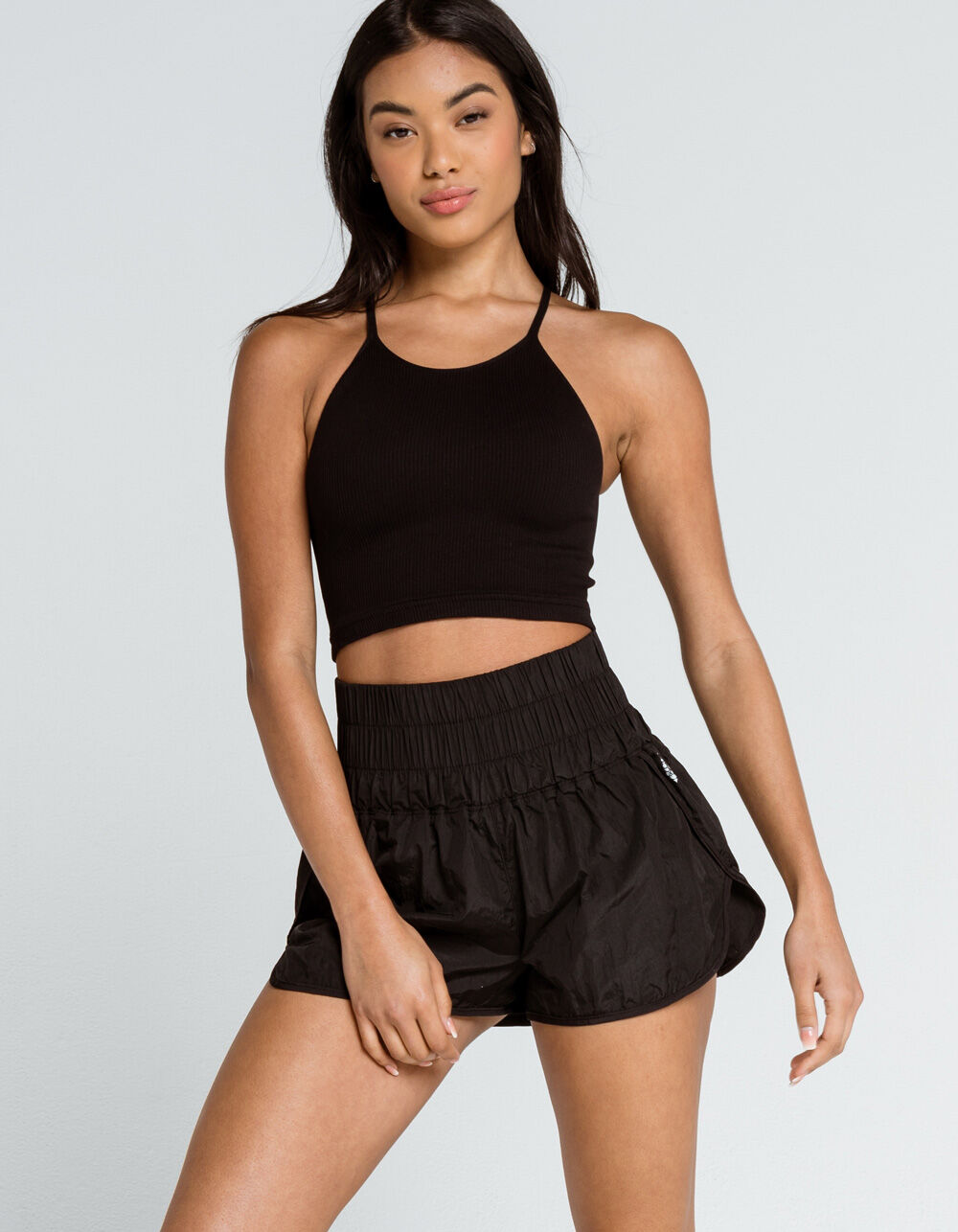 FREE PEOPLE THE WAY HOME PRINTED SHORTS - TRANCE – Move Athleisure