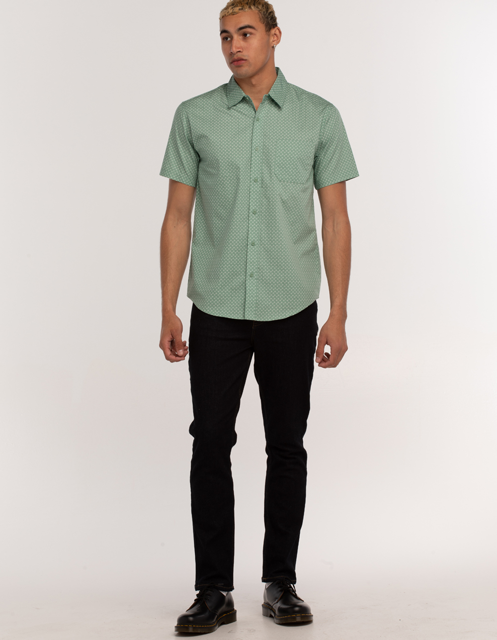 RSQ Ditsy Mens Button Up Shirt - AGAVEE | Tillys