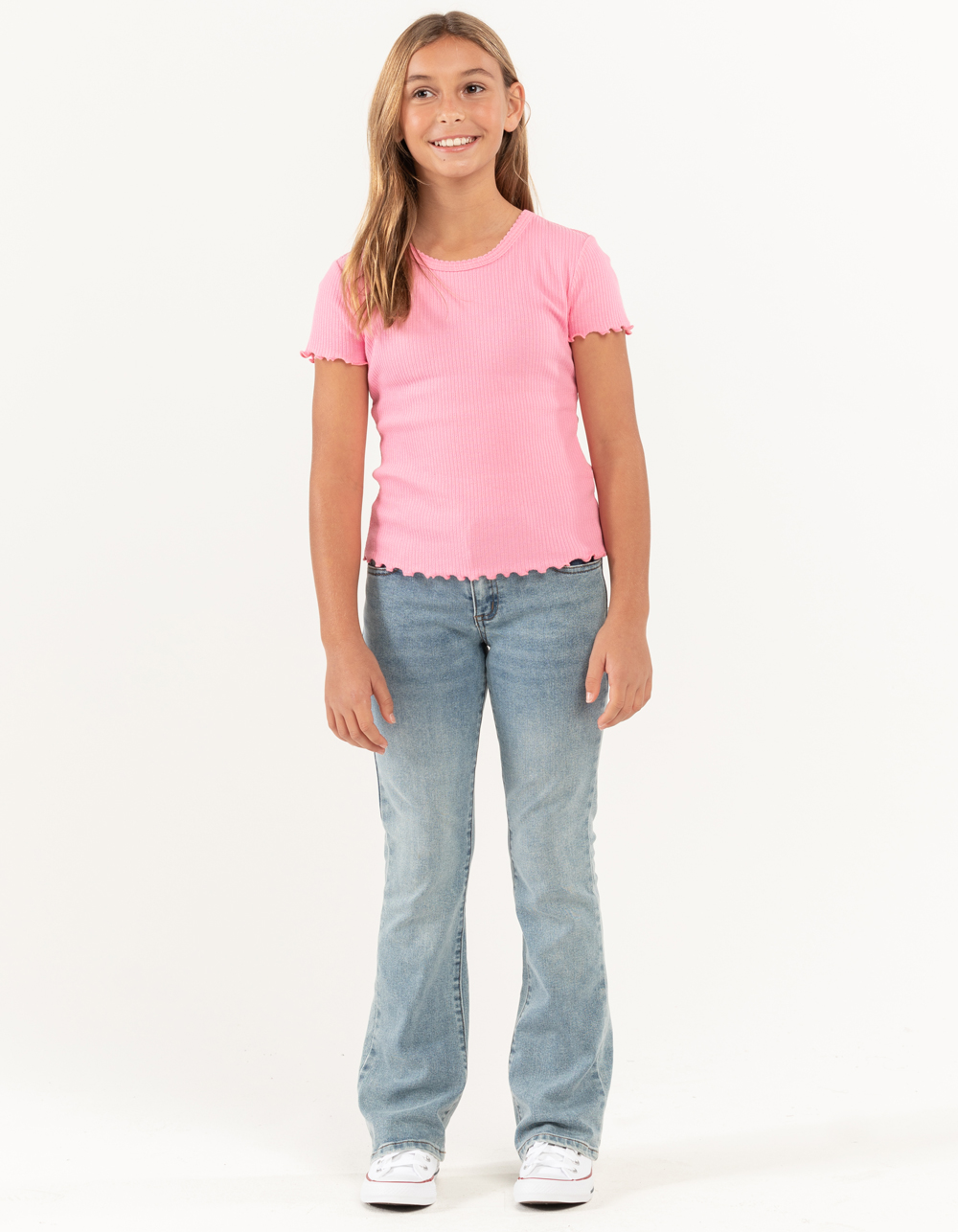 RSQ Girls Low Rise Flare Jeans - MEDIUM WASH | Tillys