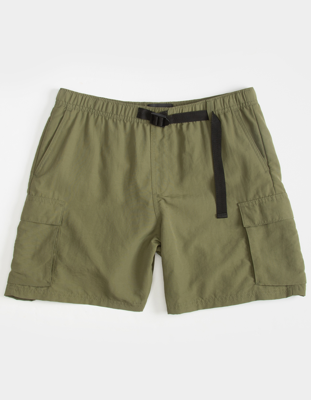 RSQ Mens Nylon Utility Shorts - MOSS | Tillys